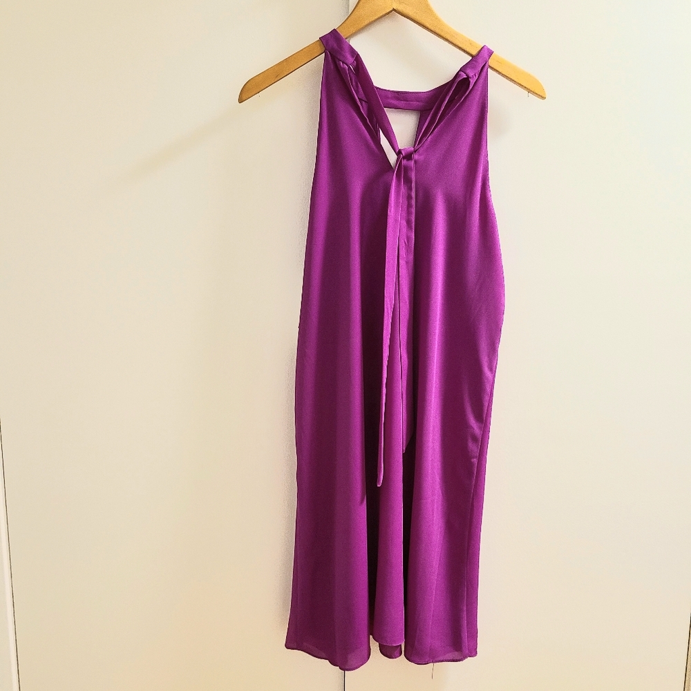 Design Lab Pink Flowy Dress - Picture 2 of 5